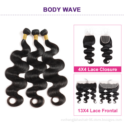 wholesale 4x4 5x5 6x6 7x7 13x4 13x6 Swiss HD Lace Closure Virgin Hair Frontal Human Hair Bundles with HD Lace Frontal